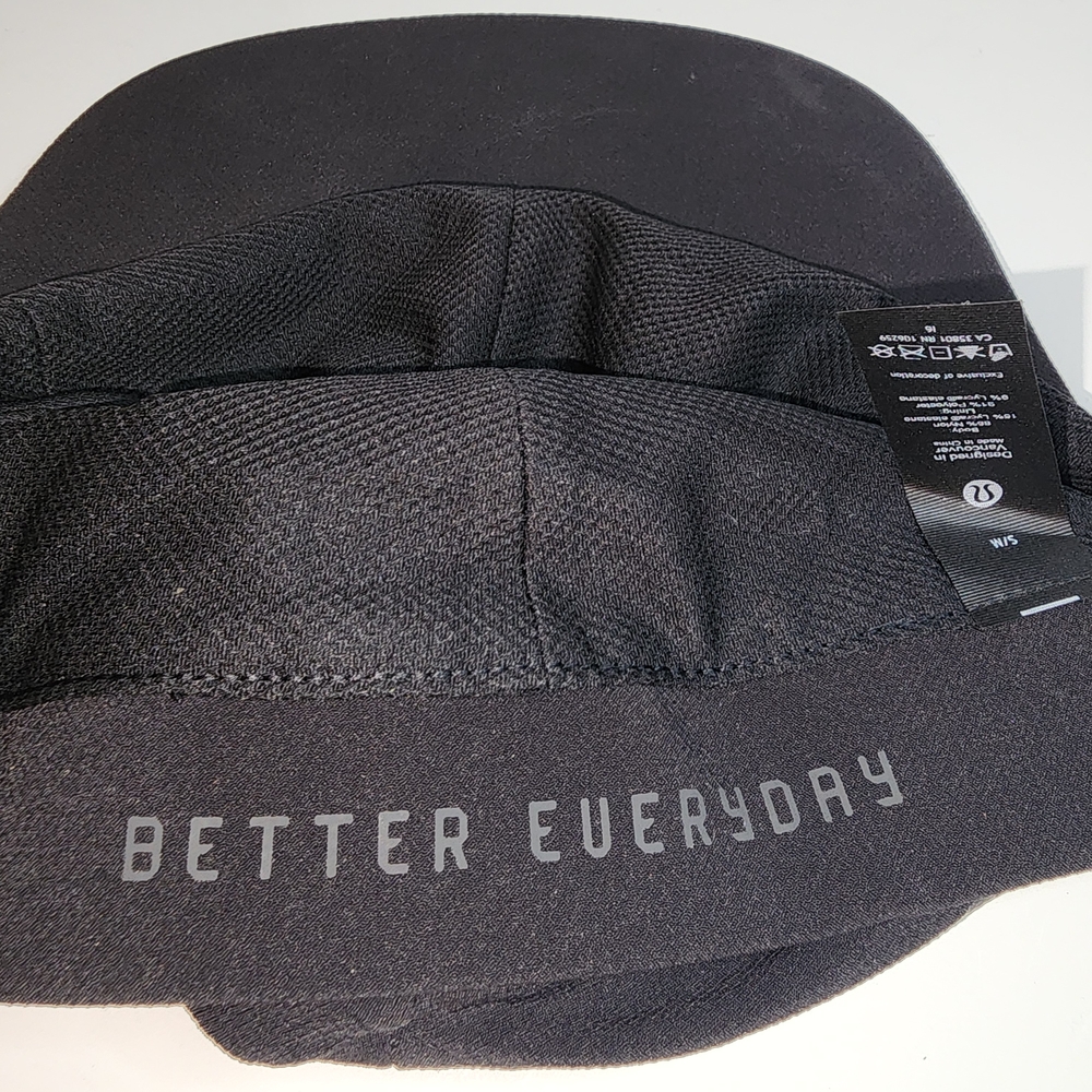 Lululemon Athletica Black Women's Cap With Lululemon Shopping Bag - Picture 3 of 10